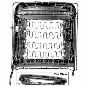 1969 Ford Mustang Seat Back Frame and Spring Passenger Side (RH)