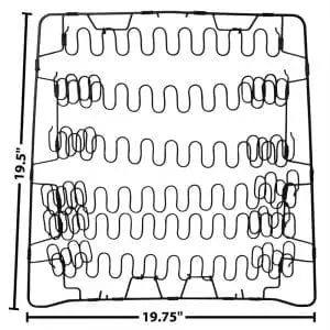 1969 Ford Mustang Seat Back Spring Fits Driver (LH) or Passenger Side (RH)