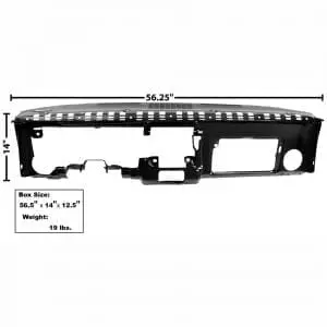 1969 Pontiac Firebird Dash Panel Assembly