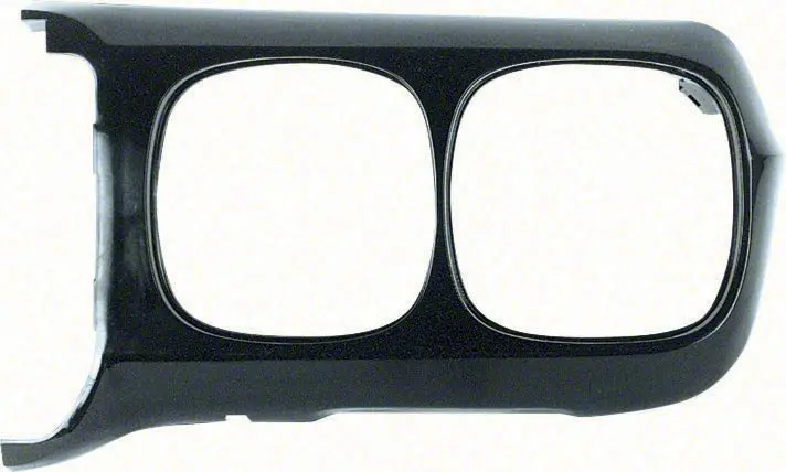 1969 Pontiac Firebird Headlamp Bezel Black