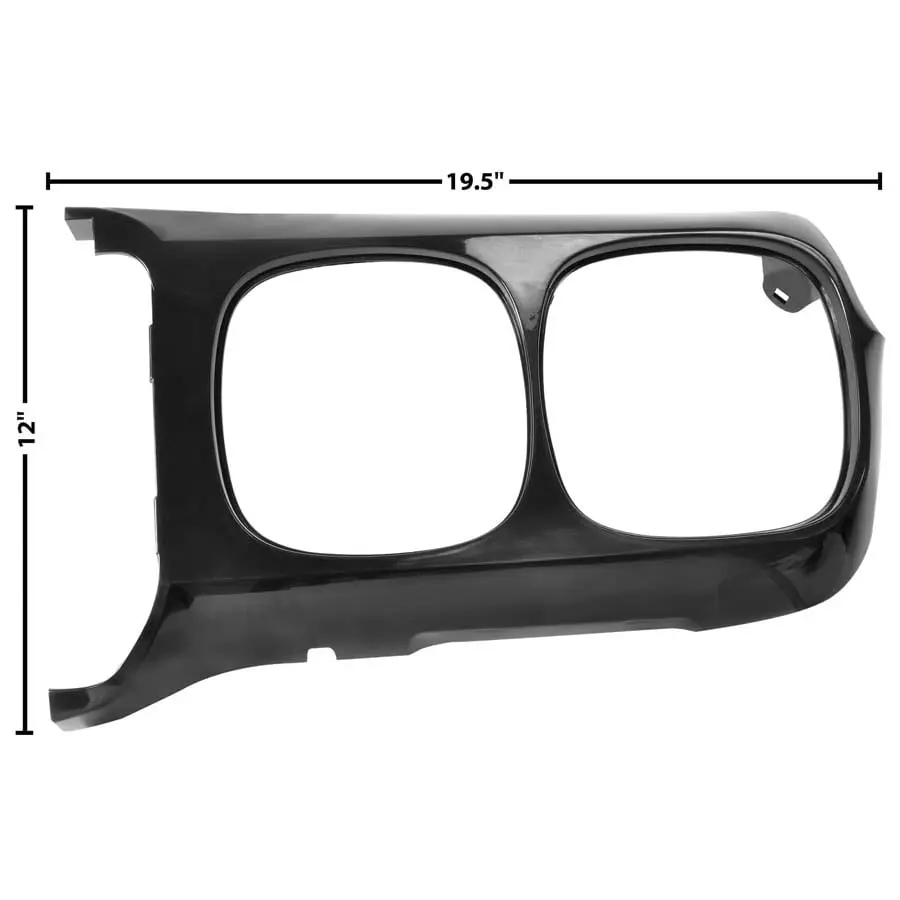 1969 Pontiac Firebird Headlamp Bezel Driver Side