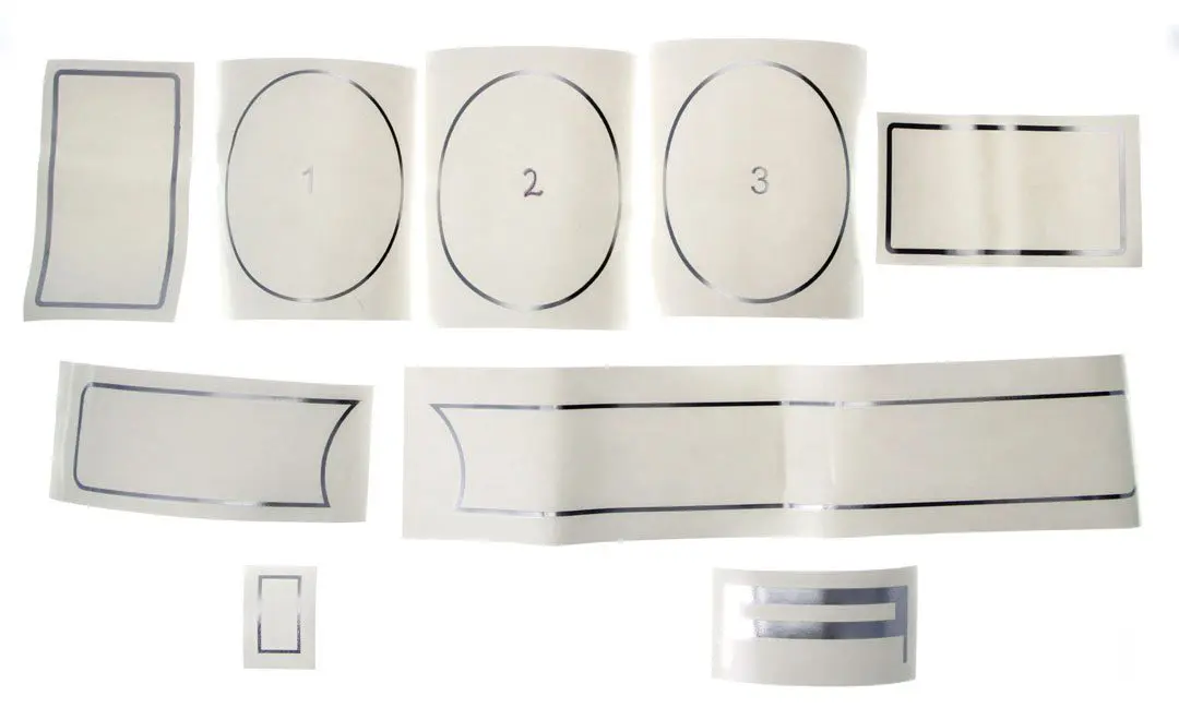 1969 Pontiac GTO Dash Instrument Bezel Applique-CHQW-892