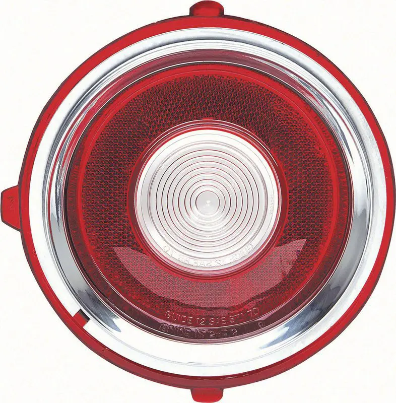 1970-1971 Chevrolet Camaro Back-up Lamp Lens Passenger Side-OERK-5963056