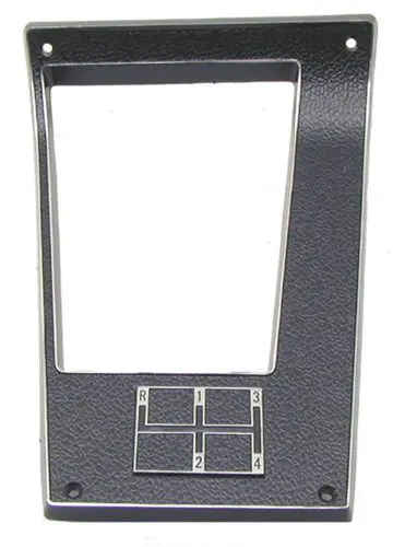 1970-1971 Chevrolet Camaro Console Shift Plate-CHQW-476
