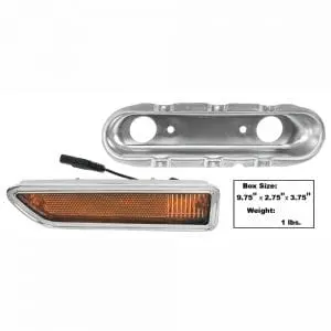 1970-1971 Dodge Challenger Front Marker Lamp Driver Side (LH)  Amber