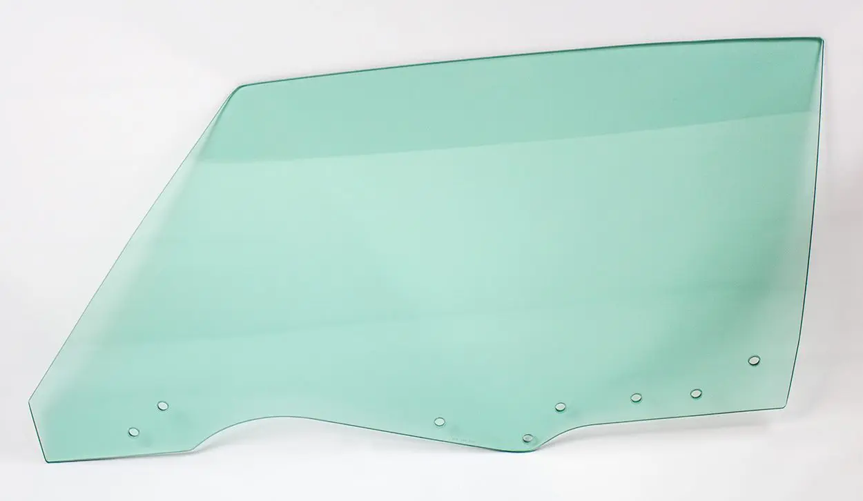 1970-1972 Buick|Chevrolet|Oldsmobile|Pontiac Skylark|Chevelle|Malibu|Monte Carlo|Cutlass|442|GTO|Grand Prix|LeMans|Tempest Door Glass w/8 Holes