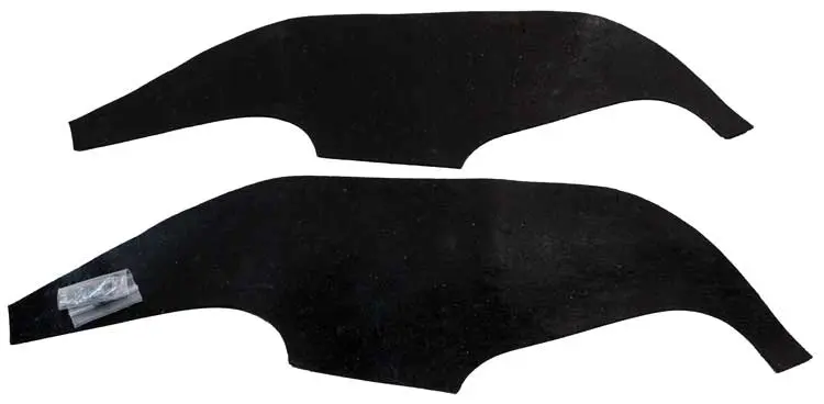 1970-1972 Chevrolet Nova Control Arm Dust Shield Kit w/Hardware-R-N108