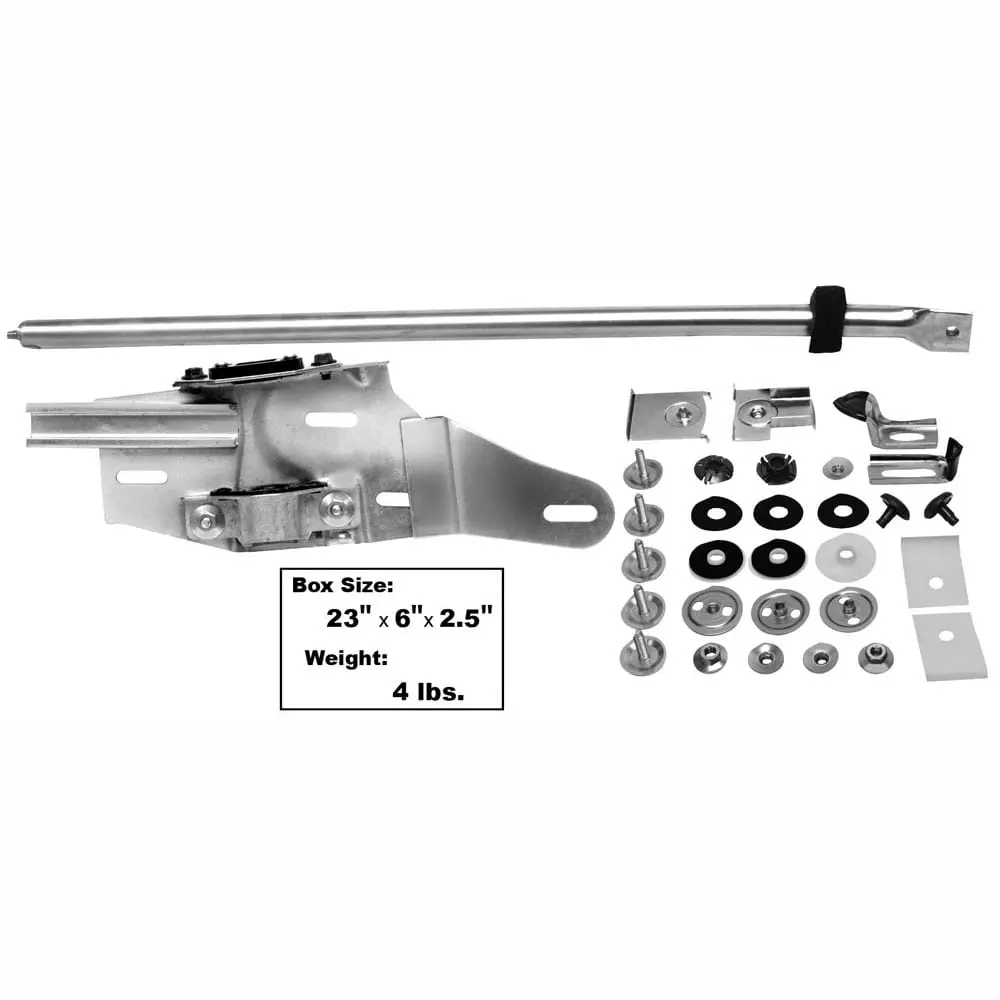 1970-1972 Chevy Chevelle Door Glass Track Kit Driver Side (LH)