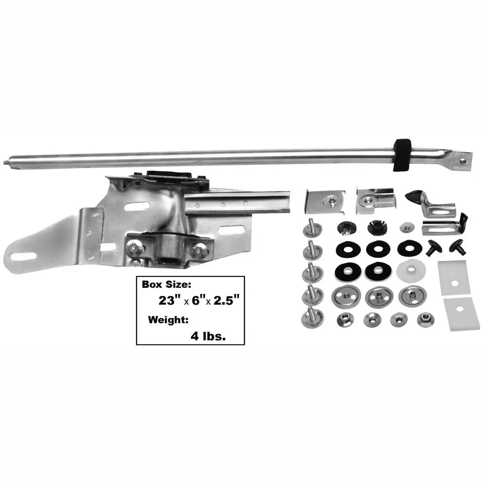 1970-1972 Chevy Chevelle Door Glass Track Kit Passenger Side (RH)