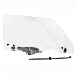 1970-1972 Chevy Chevelle Door Glass with Track Passenger Side (RH)