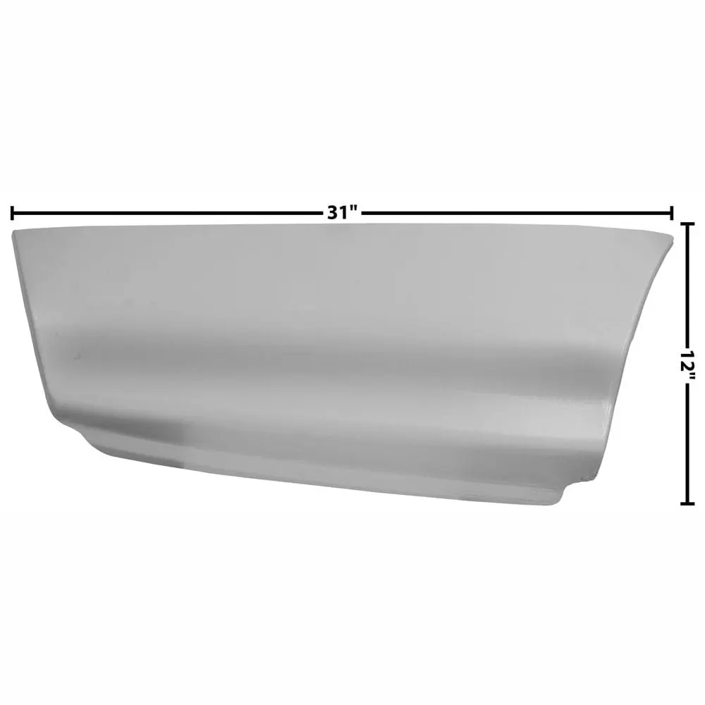 1970-1972 Chevy Chevelle Quarter Rear Lower Patch Panel Passenger Side (RH)