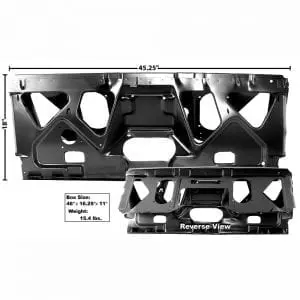 1970-1972 Chevy Chevelle Seat Rear Mount Panel Convertible