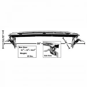 1970-1972 Chevy Chevelle Torsion Bar ChaSSis Convertible