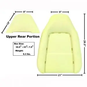1970-1972 Dodge Challenger Seat Back Cushion