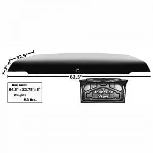 1970-1972 Oldsmobile Cutlass Trunk Lid