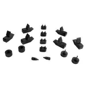 1970-1972 Pontiac Firebird Snap-in Door Bumper Kit-MMPSBK209