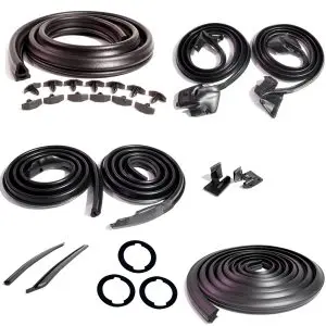 1970-1972 Pontiac GTO|LeMans 2DR Hardtop Body Seal Master Kit-MMPRK8100-105