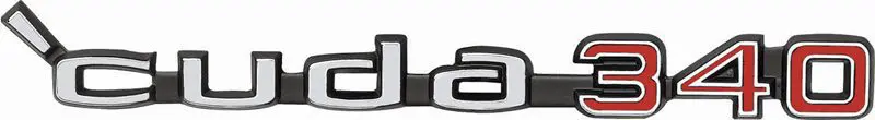1970-1973 Plymouth Barracuda Hood Emblem