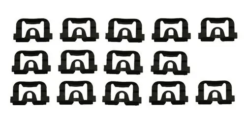 1970-1974 Chevrolet|Pontiac Camaro|Firebird Windshield Molding Clip Kit 14 Pcs-CHQR-520