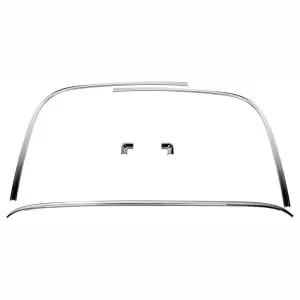 1970-1974 Chevrolet Camaro Pontiac Firebird Molding Window Set Rear
