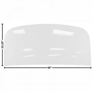 1970-1974 Chevy Camaro Rear Window Glass Clear