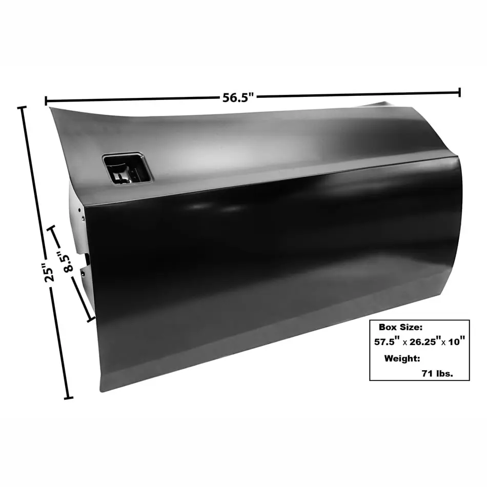 1970-1974 Dodge Challenger Door Shell Passenger Side (RH)