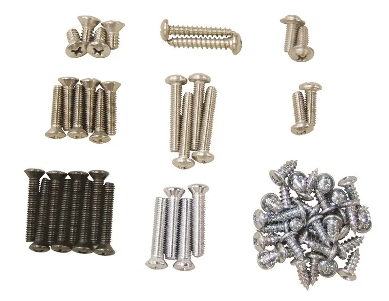 1970-1974 Dodge Challenger Exterior Trim Screw Kit-SWA-271200
