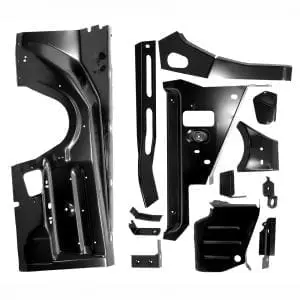 1970-1974 Dodge Challenger Fender Inner Panel Kit Driver Side (LH)