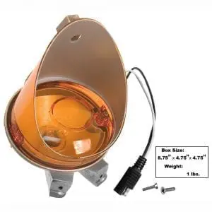 1970-1974 Dodge Challenger Park Lamp Driver Side (LH) Amber