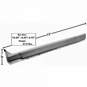 1970-1974 Dodge Challenger Rocker Panel Driver Side (LH)