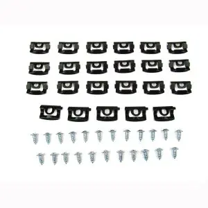 1970-1976 Dodge|Plymouth Dart|Duster 2 DR Hardtop Windshield Molding Clip Kit-PCK-759-70