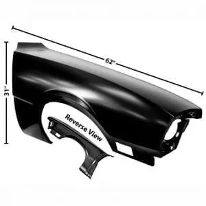 1970-1977 Ford Maverick Fender Passenger Side (RH)