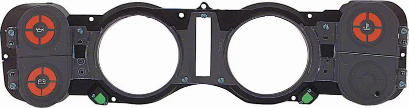 1970-1978 Chevrolet Camaro Dash Lens Assbly w/Warning Lights-OERK-6493584