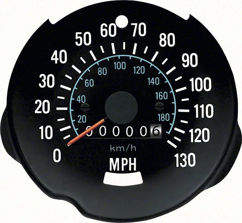 1970-1978 Chevrolet Camaro Speedometer 130 MPH-OERK-8987263