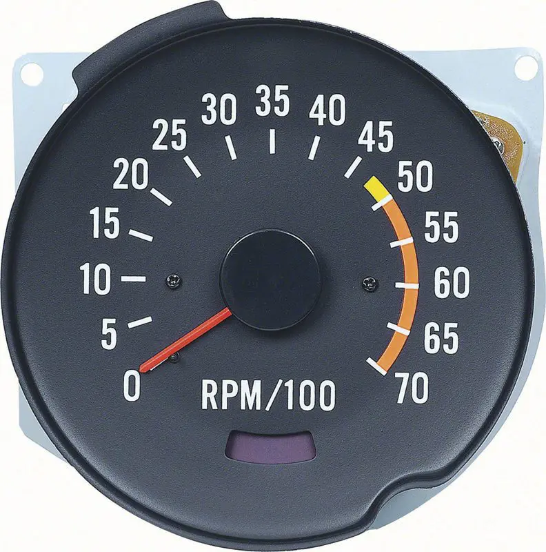 1970-1978 Chevrolet Camaro Tachometer 5000 Red Line-OERK-5657040
