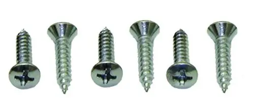 1970-1978 Chevrolet|Pontiac Camaro|Firebird|Nova Sun Visor Support Mounting Screw Kit