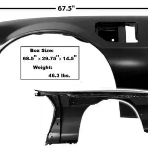 1970-1981 Pontiac Trans Am Fender Driver Side (LH) Trans Am