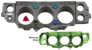 1970 Chevy Chevelle, El Camino, Monte Carlo Instrument Housing Kit SS 3Pcs-DYN1452D