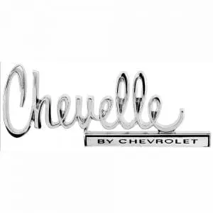 1970 Chevy Chevelle Emblem Trunk Chevelle by Chevy