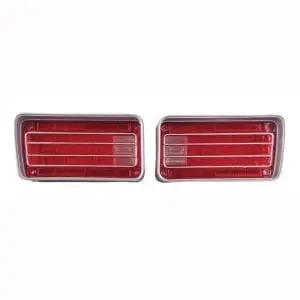 1970 Chevy Chevelle Tail Lamp Lens Pair