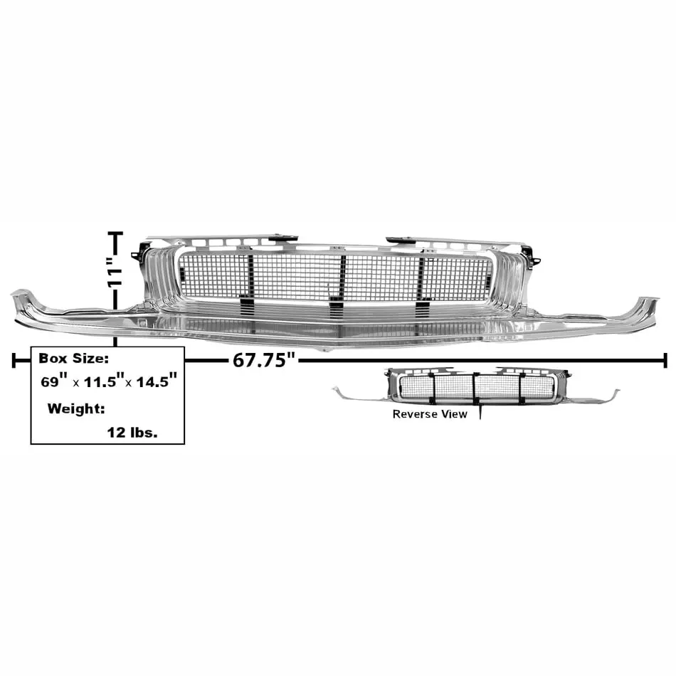 1970 Dodge Challenger Grille Assembly