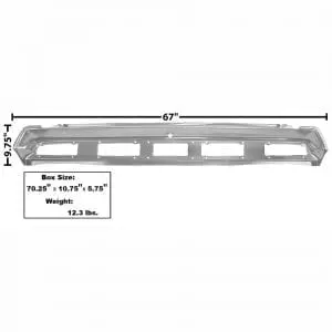 1970 Dodge Challenger Tail Lamp Panel