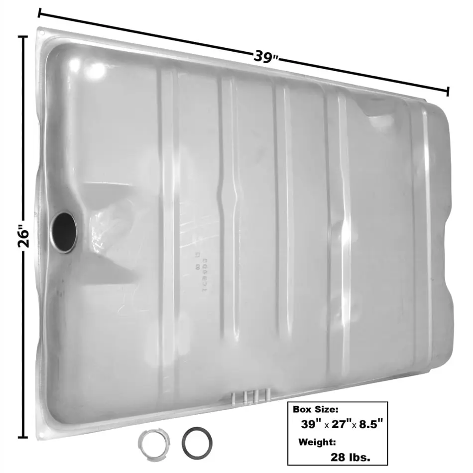 1970 Dodge Coronet or Plymouth Roadrunner Gas Tank 19 Gal with 4" Vent Pipe