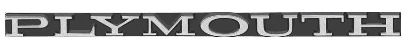 1970 Plymouth Barracuda Grille Emblem