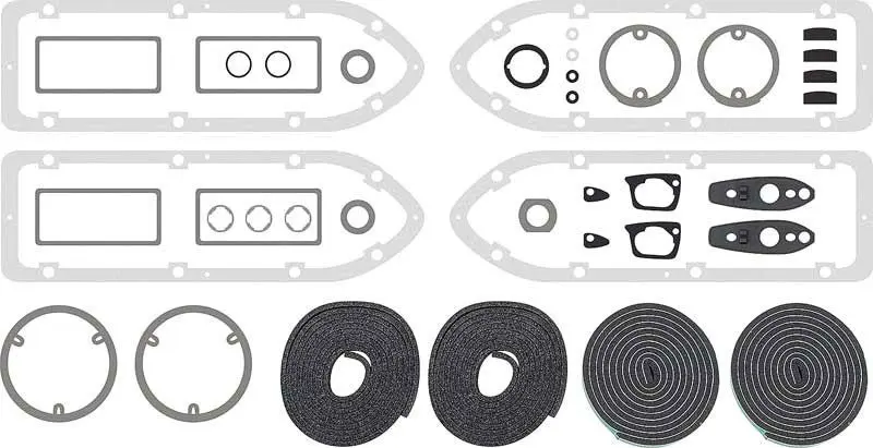1970 Plymouth Satellite Paint Gasket Kit-SWA-151033