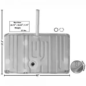 1970 Pontiac GTO Gas Tank with 14" Fill Neck