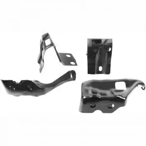1971-1972 Chevy Chevelle Front Bumper Bracket 4Pc Set