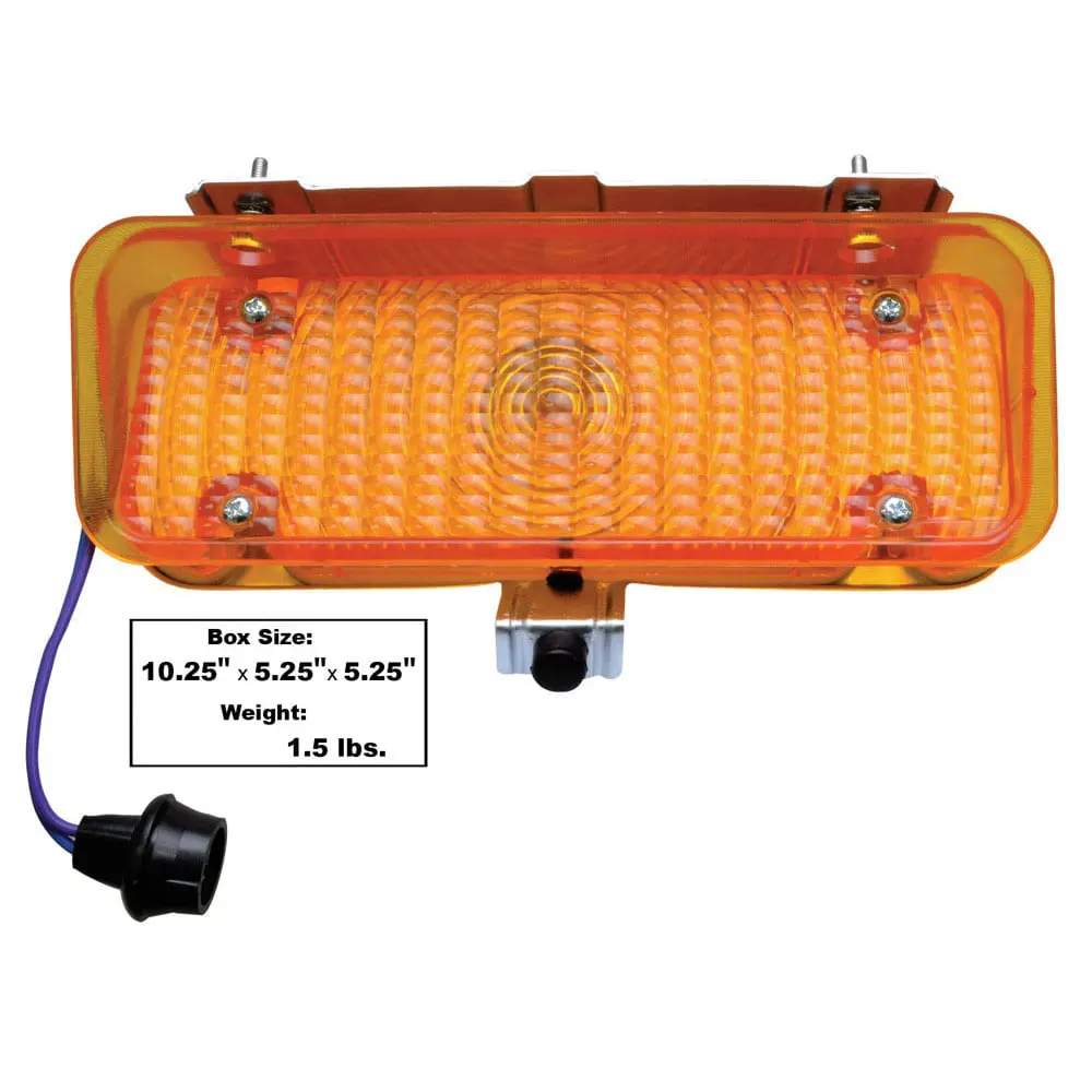 1971-1972 Chevy Pickup Truck Parking Lamp Assembly Driver Side (LH)