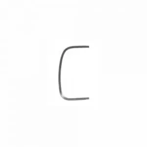 1971-1972 Ford Mustang Grille Side Molding Driver Side (LH)