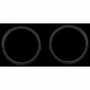 1971-1972 Ford Mustang Headlamp Bezel Outer Pair